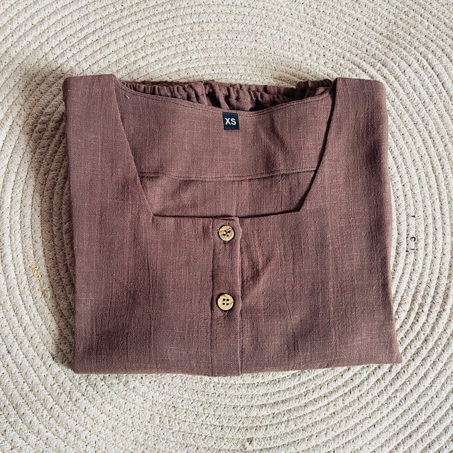 Cotton Crop Top Linen