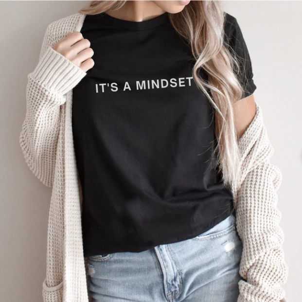 IT'S a Mindset Printed Unisex T-Shirt
