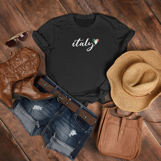 Italy Love Printed Unisex T-Shirt