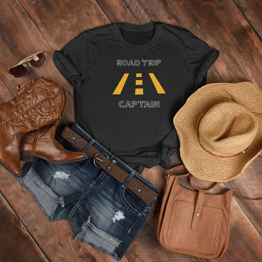 Road Trip Captain Printed Unisex T-Shirt