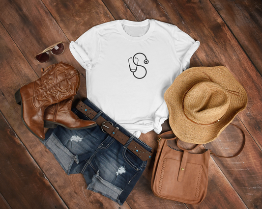 Doctor Stethoscope Printed Unisex T-Shirt
