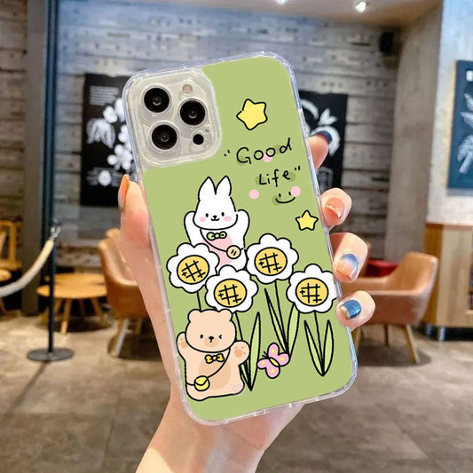 Good Life Printed Silicone case