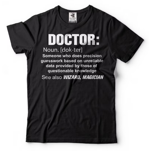 Doctor Definition printed Unisex T-Shirt