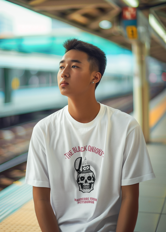 The black onions Oversized  Printed Tshirt Unisex
