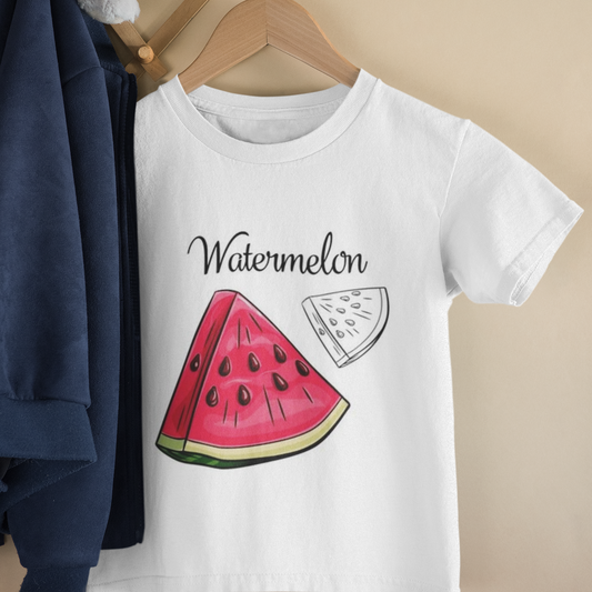 Watermelon Kids WHITE printed T-shirts