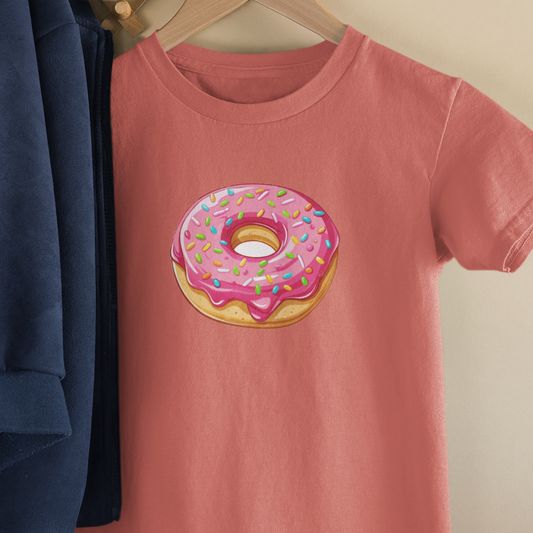Doughnut Kids Coral printed T-shirts