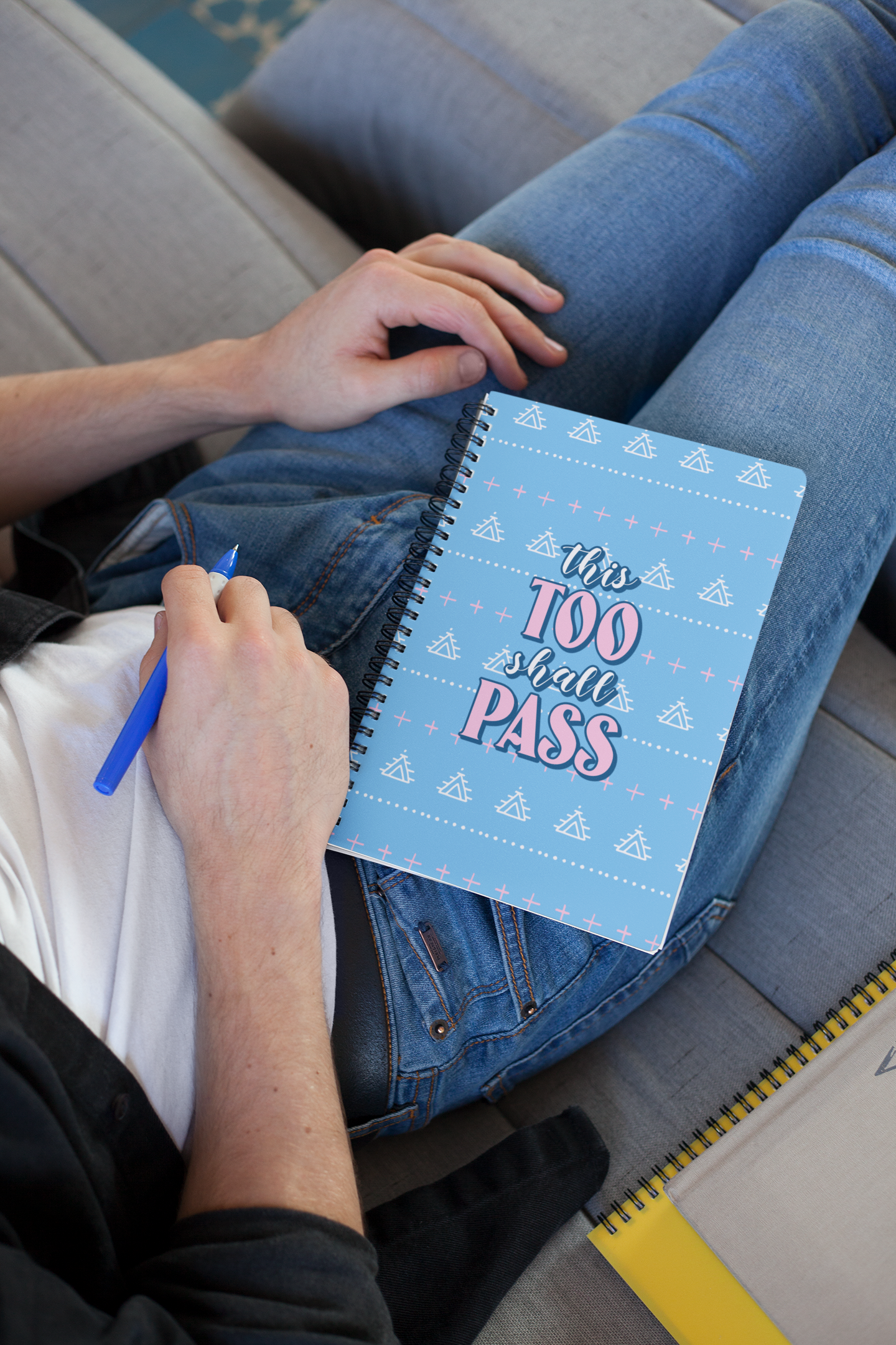 This Too shall pass A5 Spiral Notebook