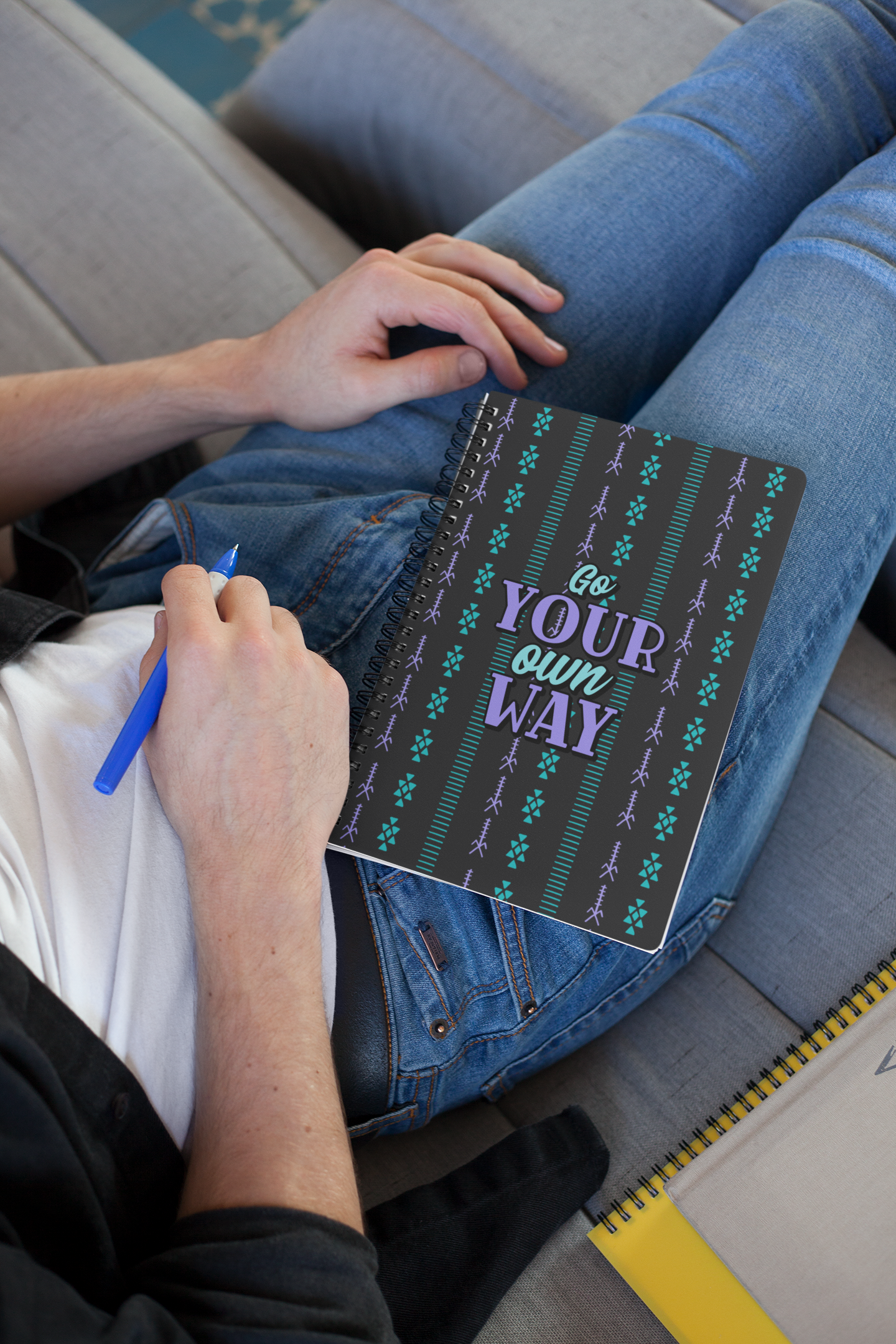 Go Your Own Way A5 Spiral Notebook
