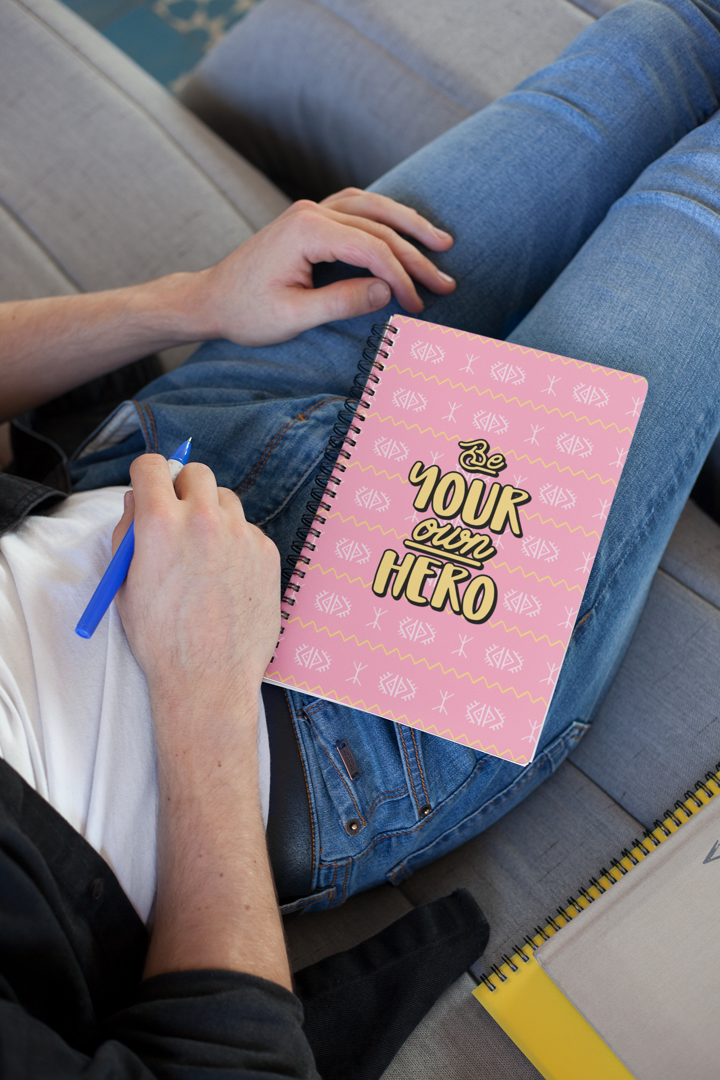Be Your Own Hero A5 Spiral Notebook