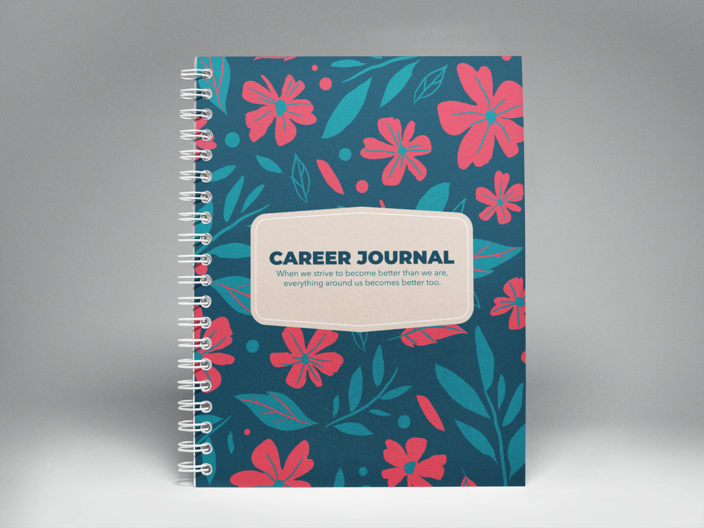 Career Journal A5 Spiral Notebook