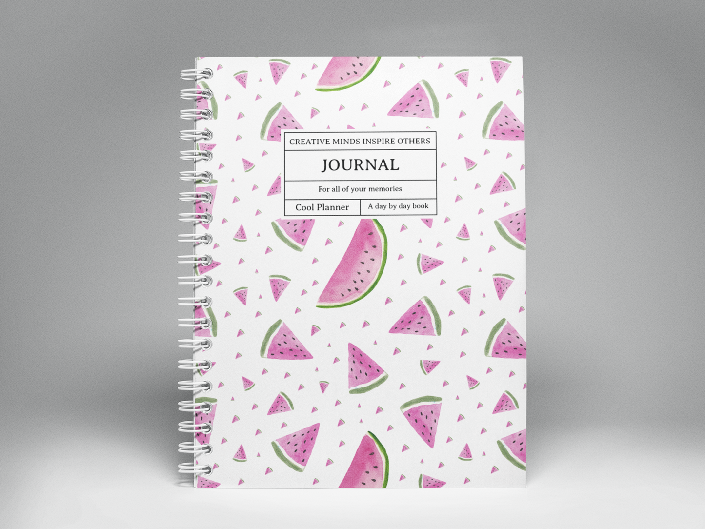 Creative Minds Inspire Others A5 Spiral Notebook