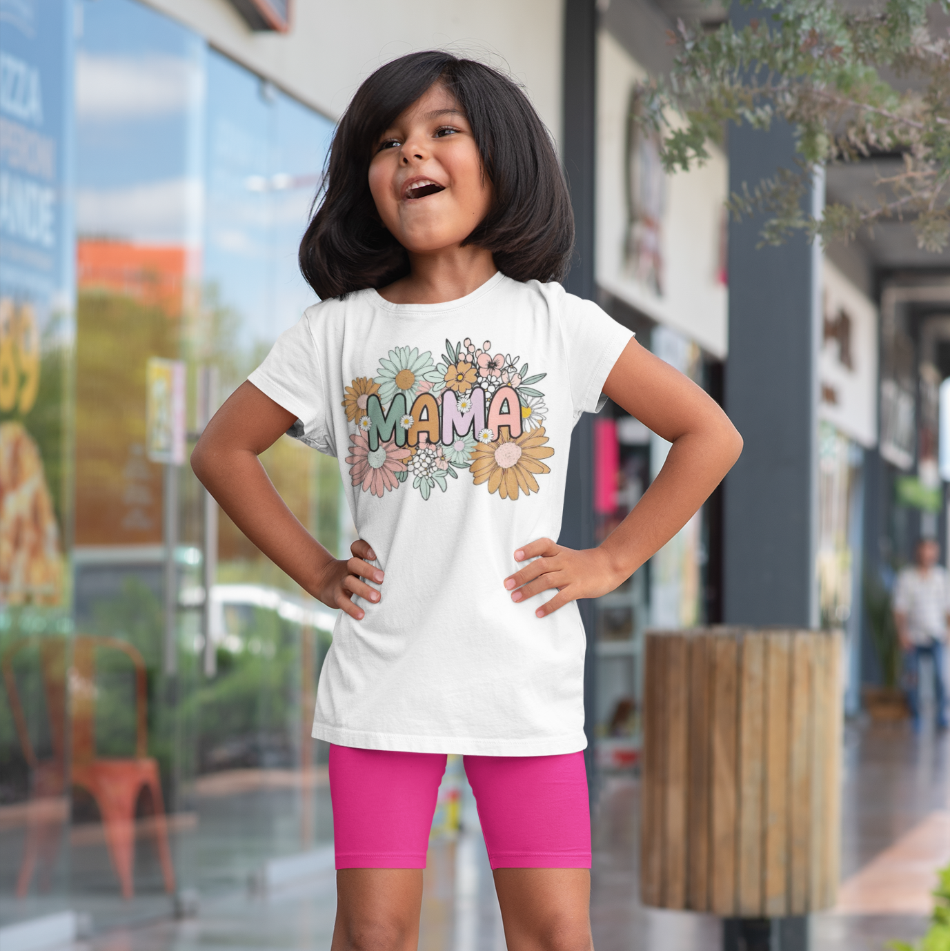 Floral MaMa Kids T-shirts