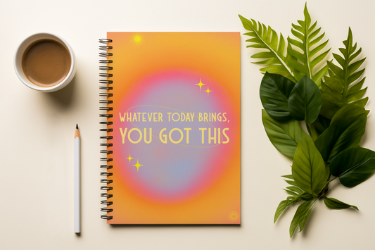 Whatever today brings you got this A5 Spiral Notebook