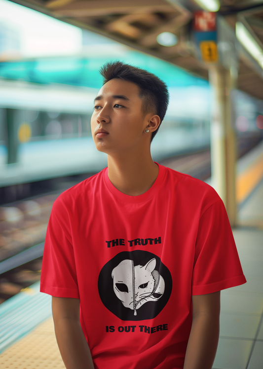 The truth is out there Oversized  Printed Tshirt Unisex